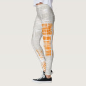 Abstrakt gemustert leggings (Links)