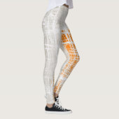 Abstrakt gemustert leggings (Rechts)