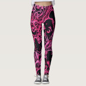 Abstrakt Gemustert Leggings (Vorderseite)