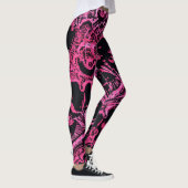Abstrakt Gemustert Leggings (Rechts)