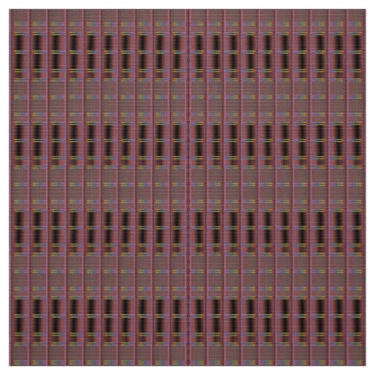 Abstrakt-Gemustertes Mute Somber Burgundy Stoff (Muster)