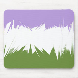 Abstrakt Genderqueer-Pride-Flagge Mousepad
