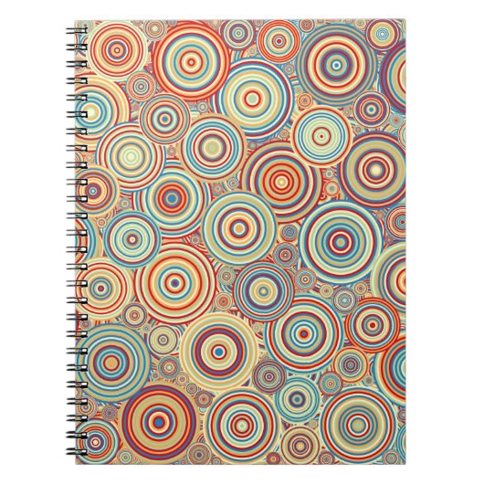 Abstrakt Generative Kunstfarbe Notizblock (Vorderseite)