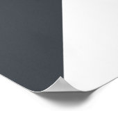 Abstrakt Geo - Marmor und Minze Poster (Ecke)