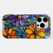 Abstrakt Geode Fluid Art Muster Case-Mate iPhone Hülle (Rückseite (Horizontal))