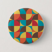 Abstrakt Geometric 110421v5 Button (Vorderseite)