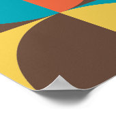 Abstrakt Geometric 110421v5 Poster (Ecke)