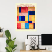 Abstrakt Geometric No. 2 Poster (Heimbüro)