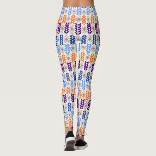 Abstrakt Geometrie : Indianerische Bilder Leggings