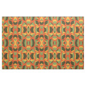 Abstrakt geometrisch 3-D Orange Green Modern Stoff (Fat Quarter (45,7 x 55,9 cm))