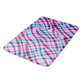 Abstrakt, geometrisch badematte (Schrägansicht)