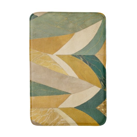 Abstrakt geometrisch badematte (Vorderseite Vertikal)