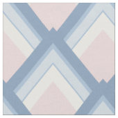 Abstrakt geometrisch, blau, rosa und weiß stoff (Nahaufnahme)