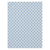 Abstrakt geometrisch, blau und weiß 2 tischdecke (Vorderseite)