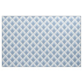 Abstrakt geometrisch, blau und weiß stoff (Yard (91,4 cm))