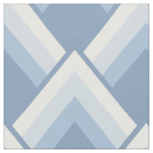 Abstrakt geometrisch, blau und weiß stoff (Nahaufnahme)
