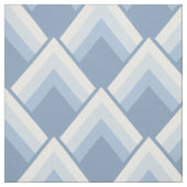 Abstrakt geometrisch, blau und weiß stoff (Muster)