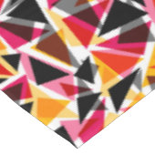 Abstrakt, geometrisch, dreieckig, geometrische For Tischdecke (Schrägansicht)