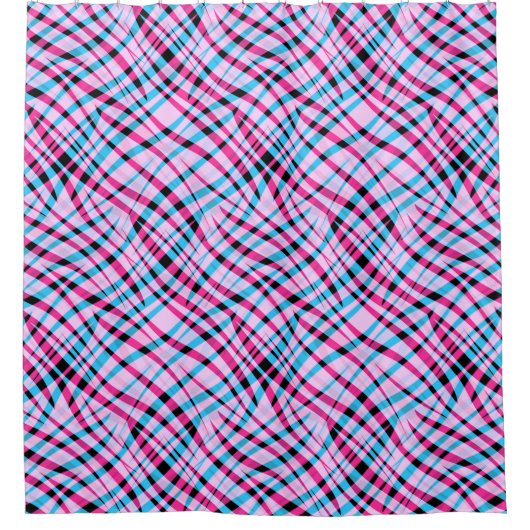 Abstrakt, geometrisch duschvorhang (Vorderseite)