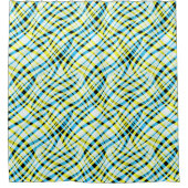 Abstrakt, geometrisch duschvorhang (Vorderseite)