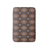 Abstrakt geometrisch, ethnisch, Tapeten-Design. Badematte (Vorderseite Vertikal)