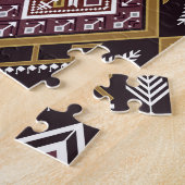 Abstrakt geometrisch, ethnisch, Tapeten-Design. Puzzle (Seite)