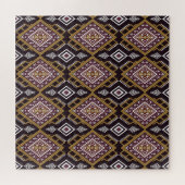 Abstrakt geometrisch, ethnisch, Tapeten-Design. Puzzle (Horizontal)