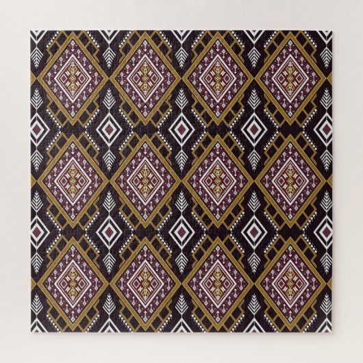 Abstrakt geometrisch, ethnisch, Tapeten-Design. Puzzle (Vertikal)