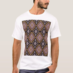 Abstrakt geometrisch, ethnisch, Tapeten-Design. T-Shirt