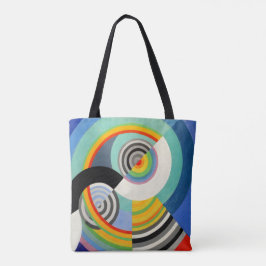 abstrakt geometrisch farbig von Robert Delaunay Tasche