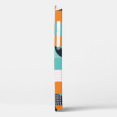 Abstrakt Geometrisch: Farbiger 3D-Effekt. Case-Mate iPhone Hülle (Rückseite / Links)