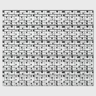 abstrakt geometrisch geschenkpapier
