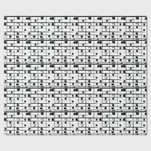 abstrakt geometrisch geschenkpapier (Saum)