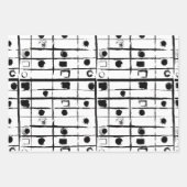 abstrakt geometrisch geschenkpapier set (Vorderseite 2)