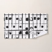 abstrakt geometrisch handtuch (Handtuch)