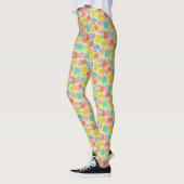 Abstrakt geometrisch leggings (Links)