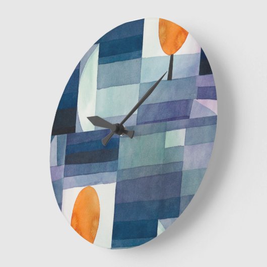 Abstrakt geometrisch modern große wanduhr (Winkel)