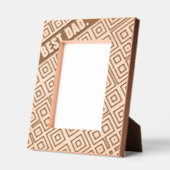 Abstrakt Geometrisch Moderner Cooler Spaß Maßgesch Geätzte Rahmen (Links)