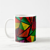 Abstrakt , geometrisch , polygonal kaffeetasse (Links)