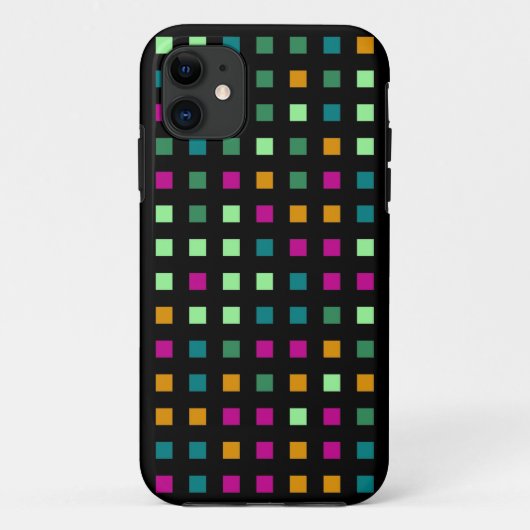 Abstrakt geometrisch | Retro Moderne Plätze Case-Mate iPhone Hülle (Rückseite)