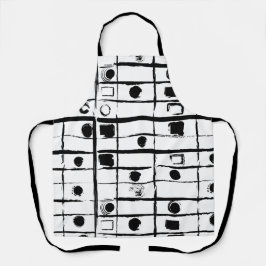 abstrakt geometrisch schürze