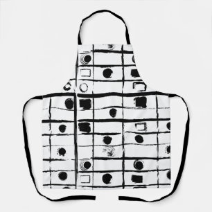 abstrakt geometrisch schürze