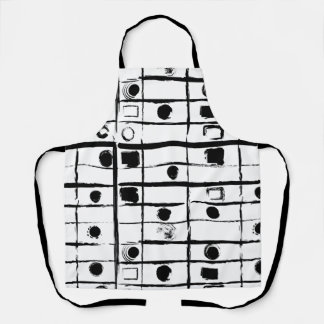 abstrakt geometrisch schürze