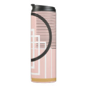 Abstrakt geometrisch thermosbecher (Nach rechts gedreht)