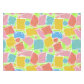 Abstrakt geometrisch tischdecke (Vorderseite (Horizontal))