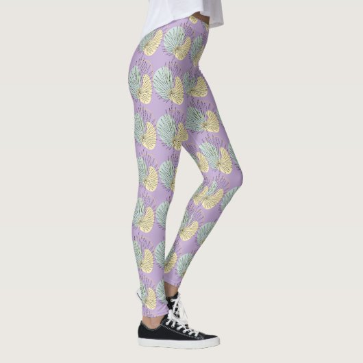 Abstrakt geometrische Form Leggings (Rechts)
