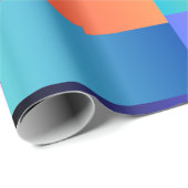 Abstrakt geometrische Gradient Geschenkpapier (Rolleneckpunkt)