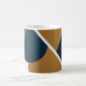 Abstrakt Geometrische Kunst Moderne Kaffeetasse Ta (Mittel)