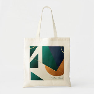 Abstrakt Geometrische Kunst Moderne Tasche minimal