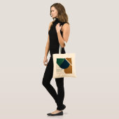 Abstrakt Geometrische Kunst Moderne Tasche minimal (Vorderseite (Model))